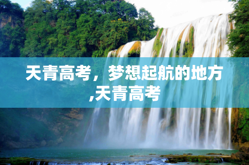 天青高考，梦想起航的地方,天青高考