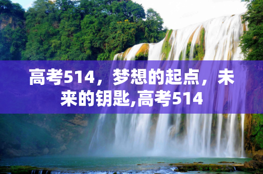 高考514，梦想的起点，未来的钥匙,高考514
