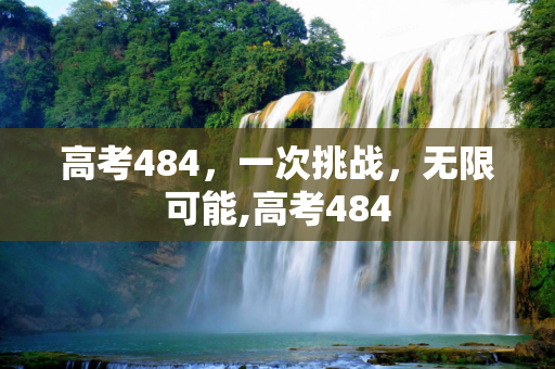 高考484，一次挑战，无限可能,高考484