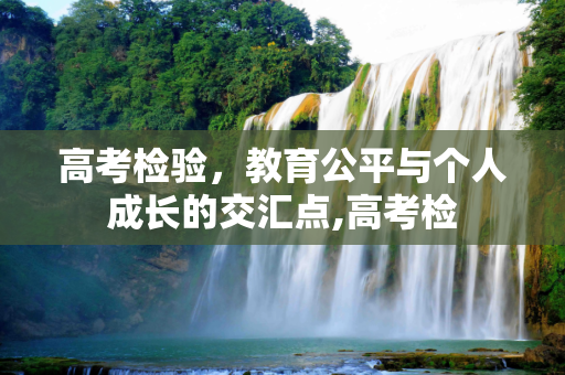 高考检验，教育公平与个人成长的交汇点,高考检