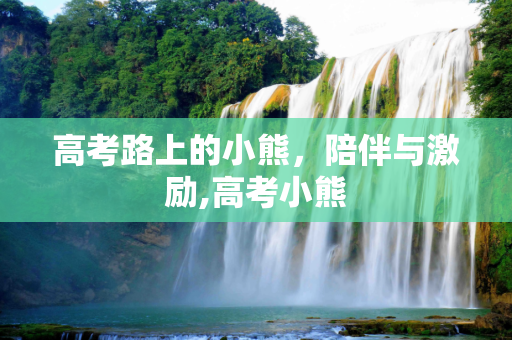 高考路上的小熊，陪伴与激励,高考小熊