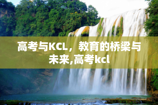 高考与KCL，教育的桥梁与未来,高考kcl