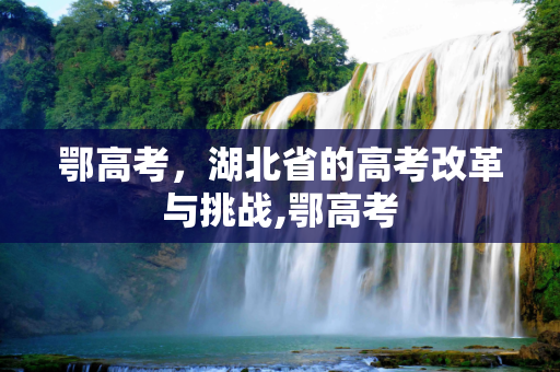 鄂高考，湖北省的高考改革与挑战,鄂高考