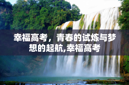 幸福高考，青春的试炼与梦想的起航,幸福高考