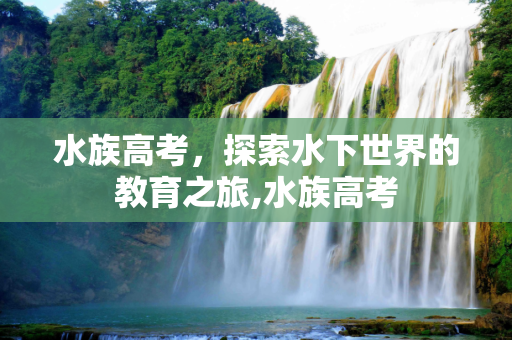 水族高考，探索水下世界的教育之旅,水族高考