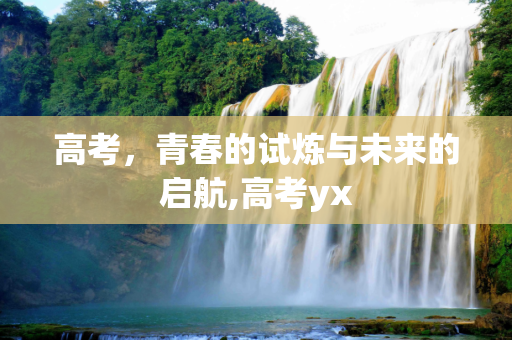 高考，青春的试炼与未来的启航,高考yx