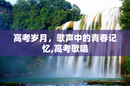 高考岁月，歌声中的青春记忆,高考歌唱