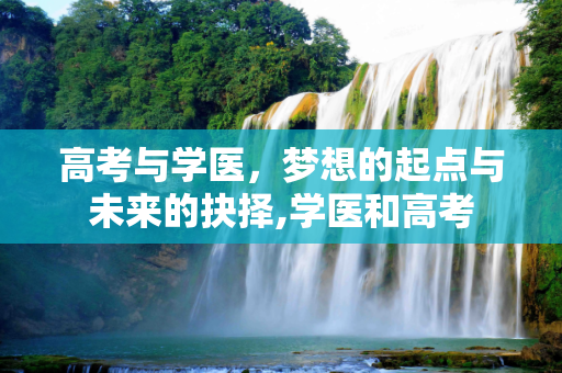 高考与学医，梦想的起点与未来的抉择,学医和高考