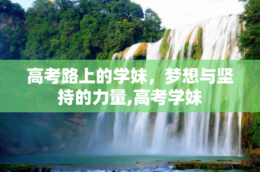 高考路上的学妹，梦想与坚持的力量,高考学妹