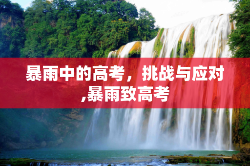 暴雨中的高考，挑战与应对,暴雨致高考