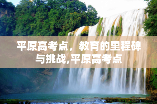 平原高考点，教育的里程碑与挑战,平原高考点