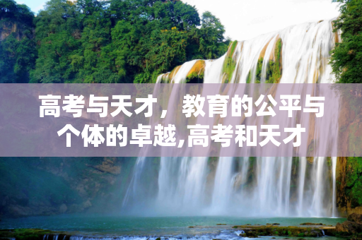 高考与天才，教育的公平与个体的卓越,高考和天才
