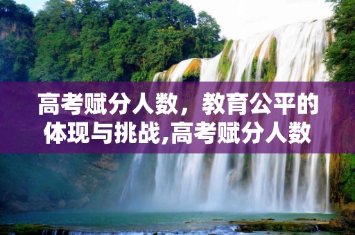 高考赋分人数，教育公平的体现与挑战,高考赋分人数