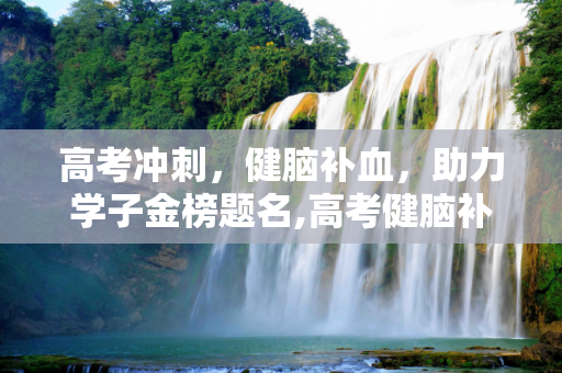 高考冲刺，健脑补血，助力学子金榜题名,高考健脑补血