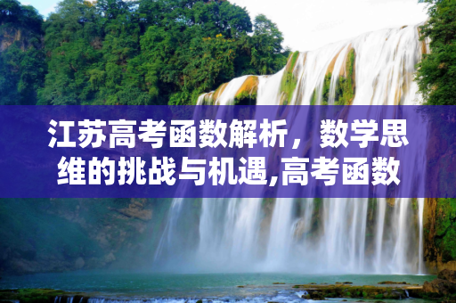 江苏高考函数解析，数学思维的挑战与机遇,高考函数江苏