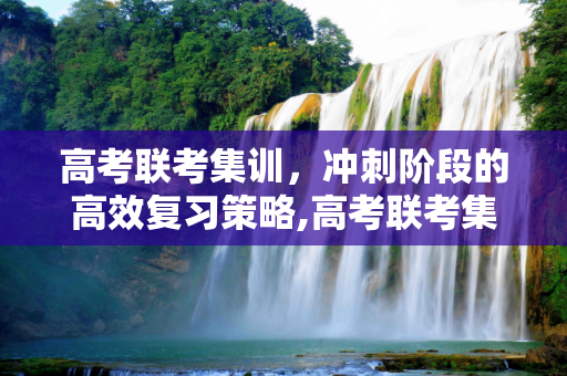 高考联考集训，冲刺阶段的高效复习策略,高考联考集训