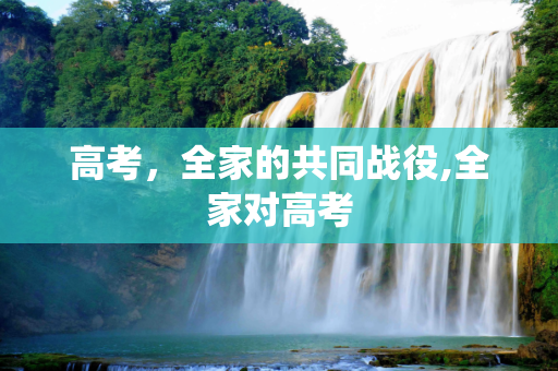 高考，全家的共同战役,全家对高考