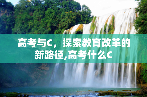 高考与C，探索教育改革的新路径,高考什么C