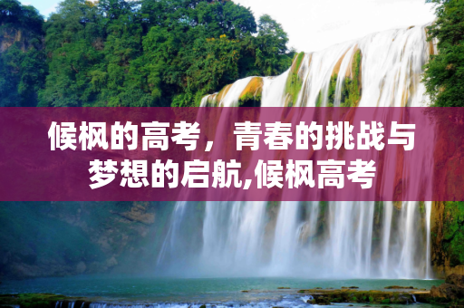 候枫的高考，青春的挑战与梦想的启航,候枫高考