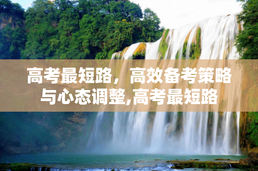 高考最短路，高效备考策略与心态调整,高考最短路