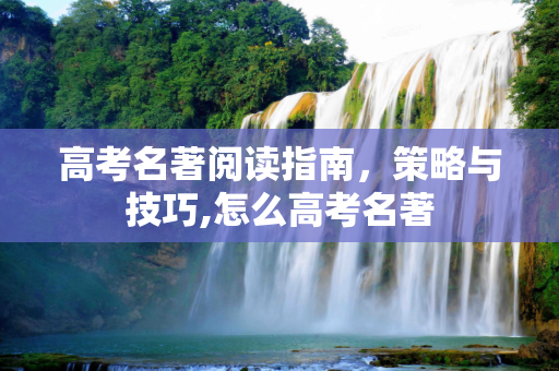 高考名著阅读指南，策略与技巧,怎么高考名著
