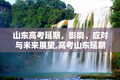 山东高考延期，影响、应对与未来展望,高考山东延期