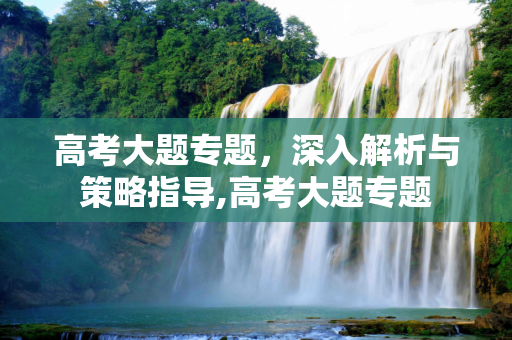高考大题专题，深入解析与策略指导,高考大题专题