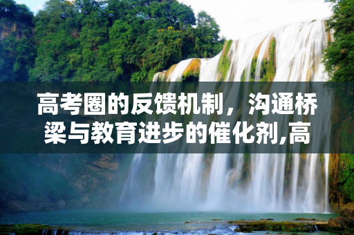 高考圈的反馈机制，沟通桥梁与教育进步的催化剂,高考圈反馈