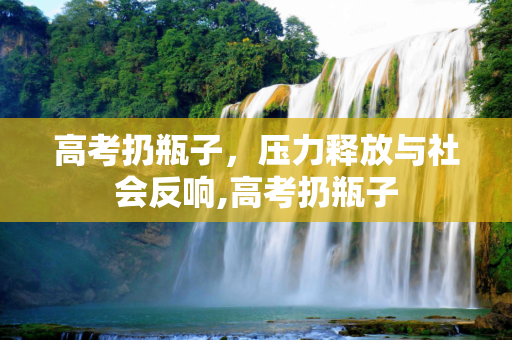 高考扔瓶子，压力释放与社会反响,高考扔瓶子