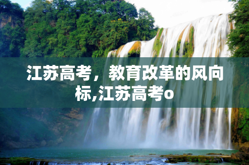 江苏高考，教育改革的风向标,江苏高考o