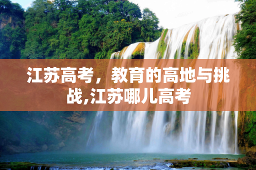 江苏高考，教育的高地与挑战,江苏哪儿高考