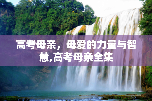高考母亲，母爱的力量与智慧,高考母亲全集