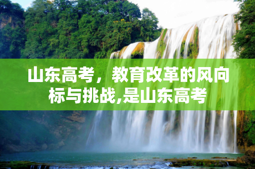 山东高考，教育改革的风向标与挑战,是山东高考