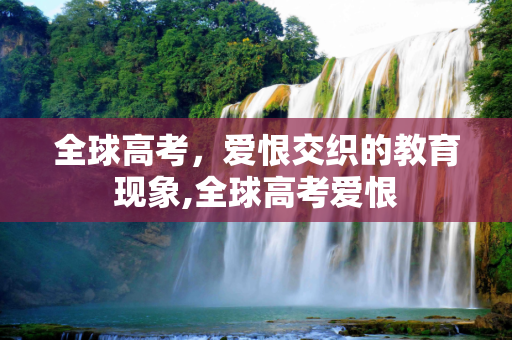全球高考，爱恨交织的教育现象,全球高考爱恨