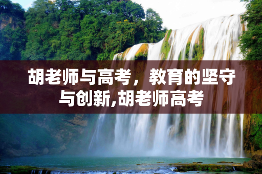 胡老师与高考，教育的坚守与创新,胡老师高考