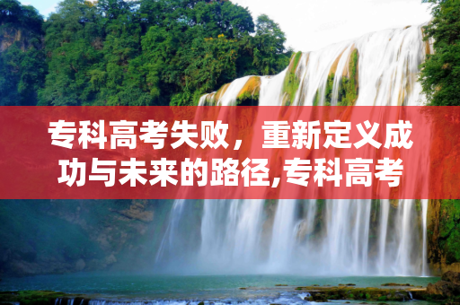 专科高考失败，重新定义成功与未来的路径,专科高考失败