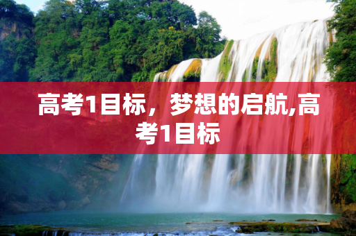 高考1目标，梦想的启航,高考1目标