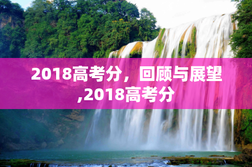2018高考分，回顾与展望,2018高考分