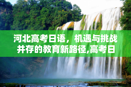 河北高考日语，机遇与挑战并存的教育新路径,高考日语河北