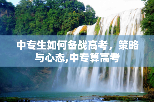 中专生如何备战高考，策略与心态,中专算高考