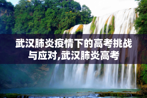 武汉肺炎疫情下的高考挑战与应对,武汉肺炎高考