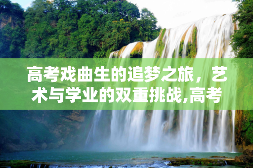高考戏曲生的追梦之旅，艺术与学业的双重挑战,高考戏曲生