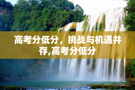 高考分低分，挑战与机遇并存,高考分低分
