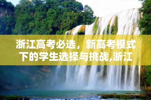 浙江高考必选，新高考模式下的学生选择与挑战,浙江高考必选