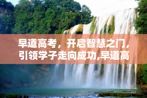 早道高考，开启智慧之门，引领学子走向成功,早道高考