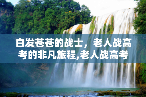 白发苍苍的战士，老人战高考的非凡旅程,老人战高考