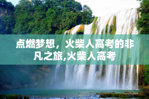 点燃梦想，火柴人高考的非凡之旅,火柴人高考