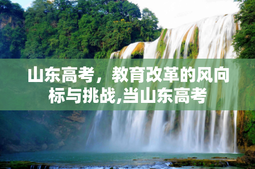 山东高考，教育改革的风向标与挑战,当山东高考