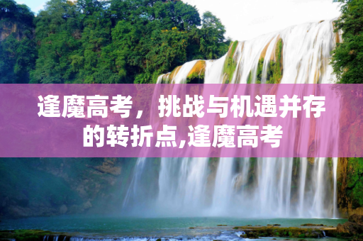 逢魔高考，挑战与机遇并存的转折点,逢魔高考