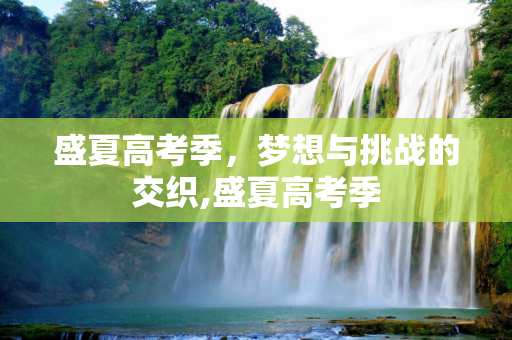 盛夏高考季，梦想与挑战的交织,盛夏高考季